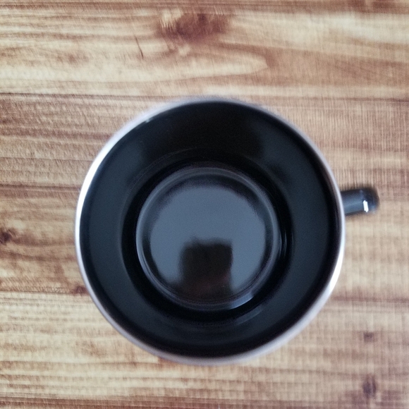 Yellowstone Dutton Ranch Campfire Black Enamel Mug 21oz Tin Metal Paramount NWT - Picture 3 of 6